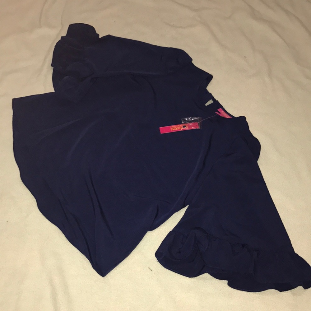 ‼️🆕‼️Catherine Malandrino blue blouse